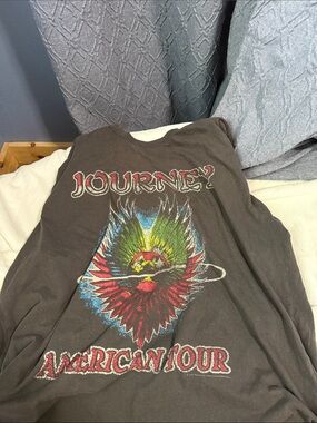 Journey American Tour Graphic Tee - Black
